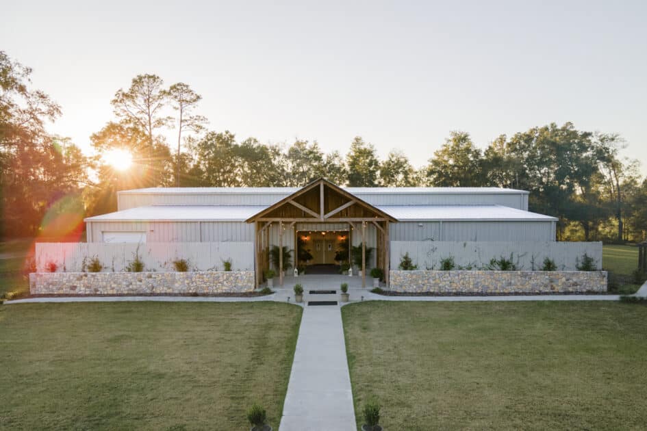 A sky view of Granville Plantation